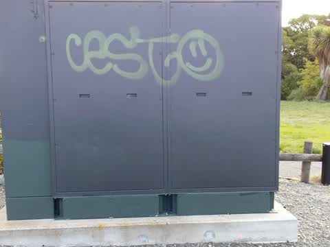 Graffiti, a report photo