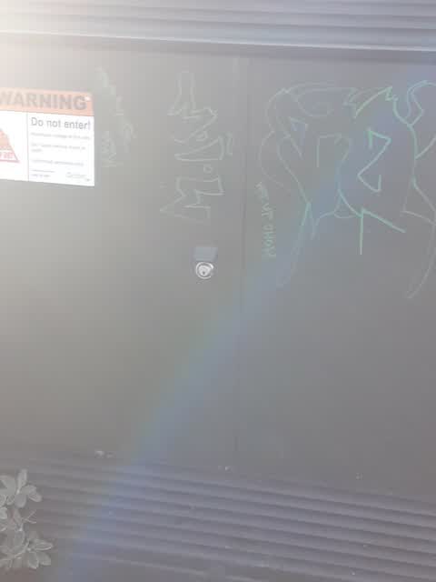Graffiti, a report photo