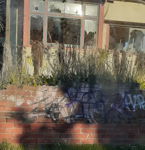Graffiti, a report photo