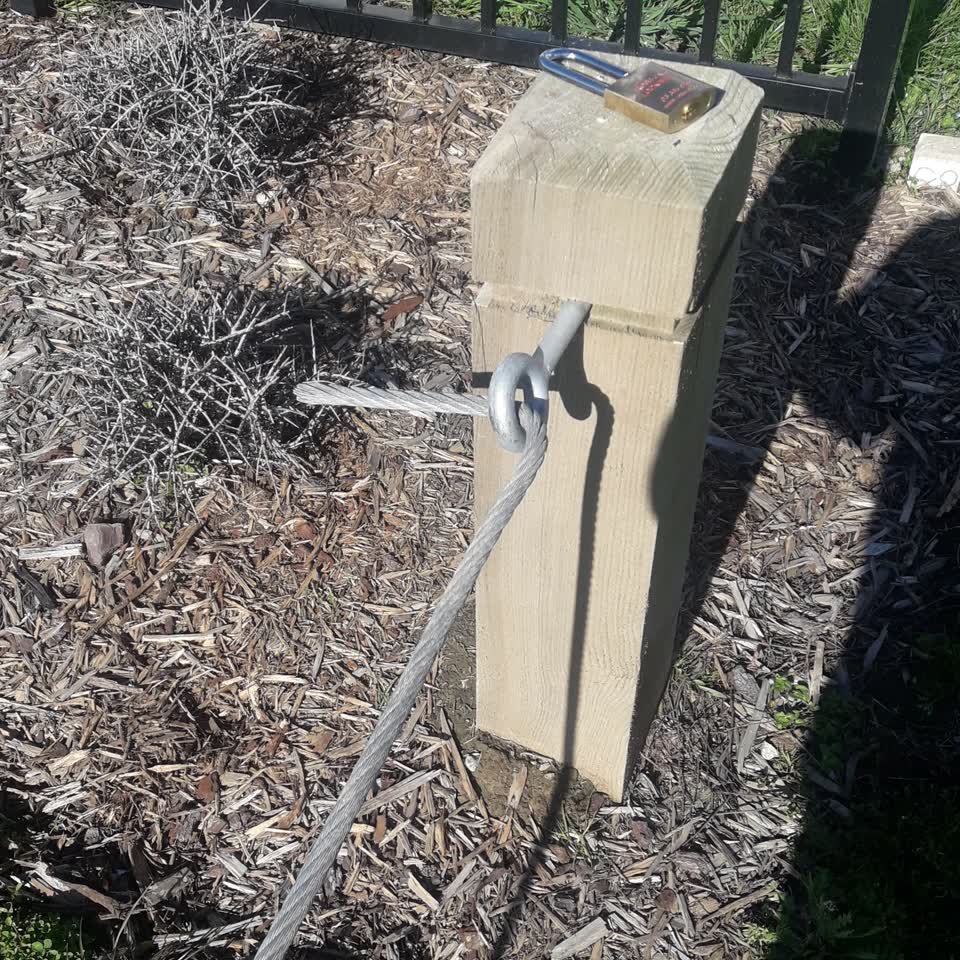 The photograph attached to this parks report