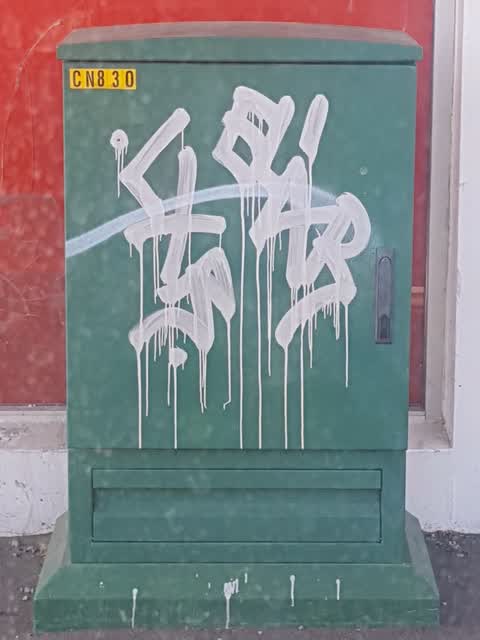 Graffiti, a report photo