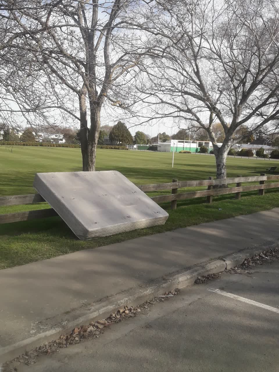 The photograph attached to this parks report