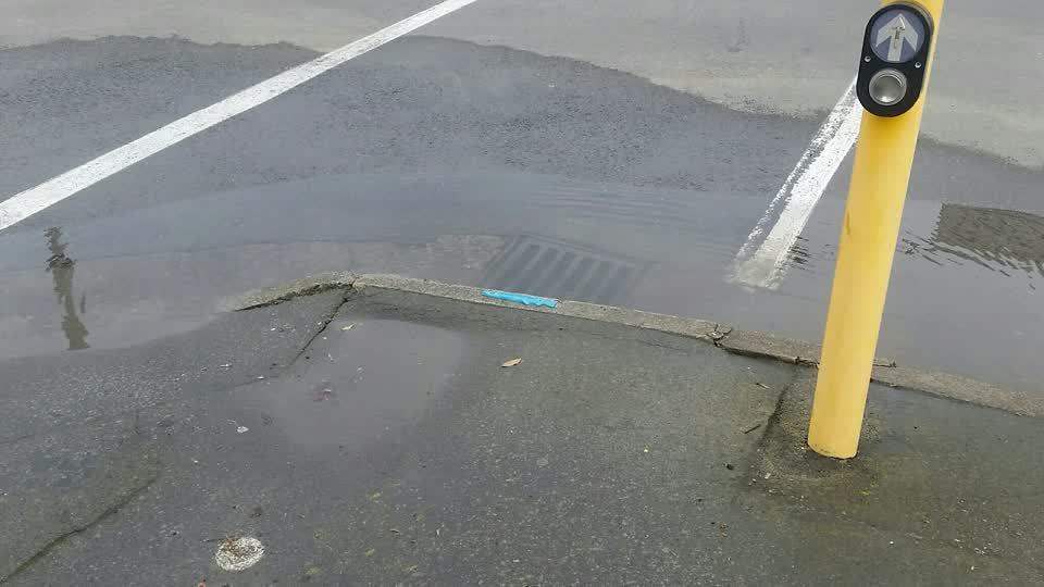 The photograph attached to this wastewater/stormwater report