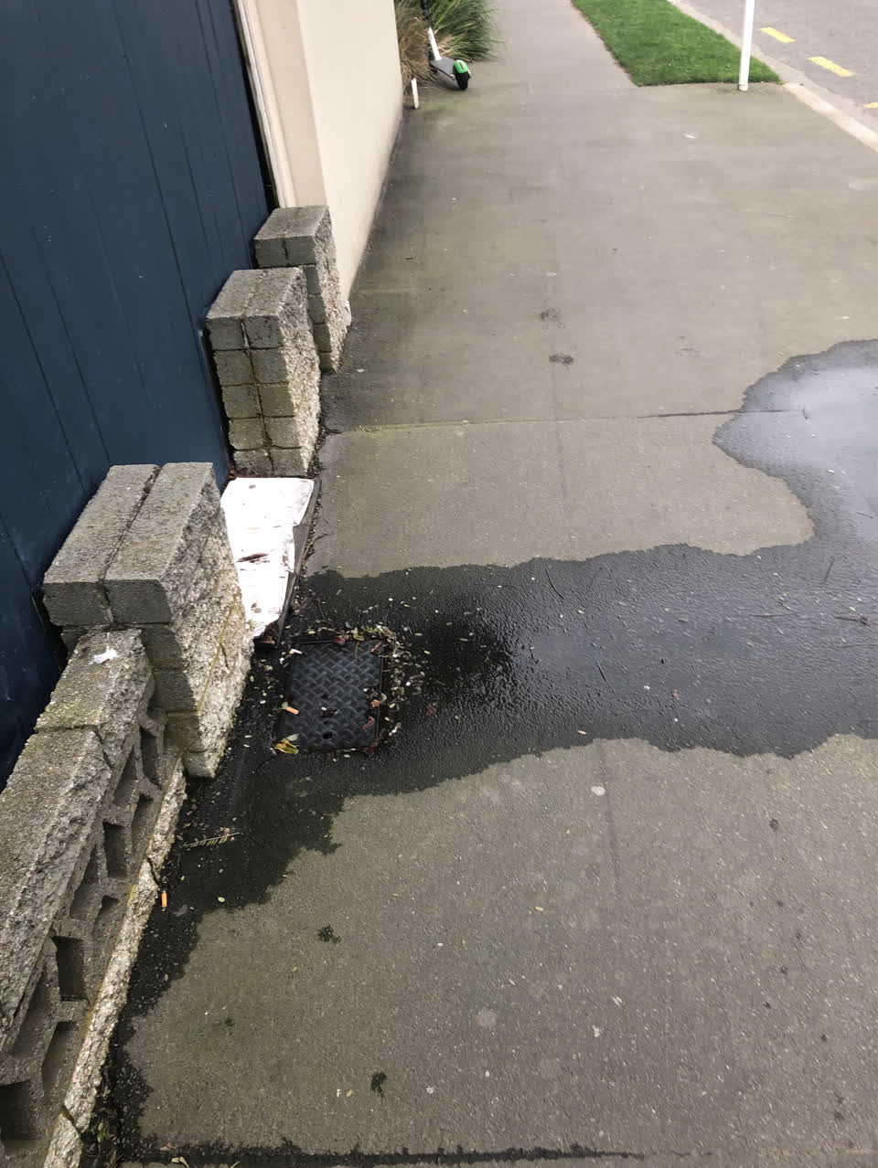The photograph attached to this water supply report