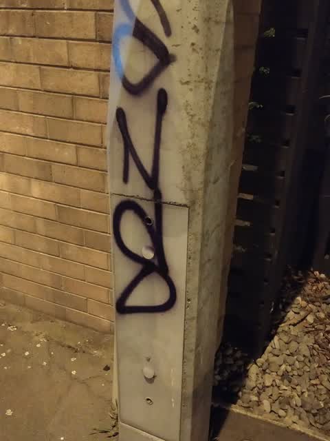Graffiti, a report photo