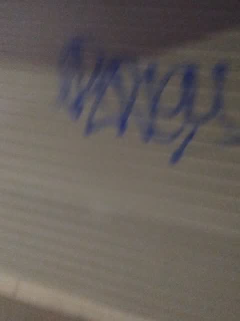 Graffiti, a report photo