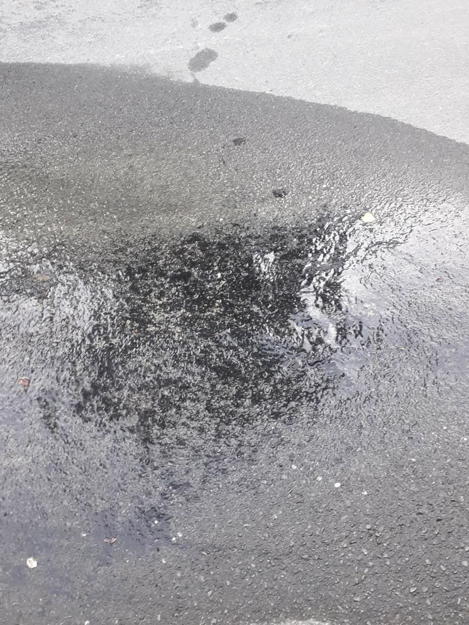 The photograph attached to this water supply report