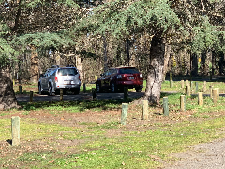 The photograph attached to this parks report