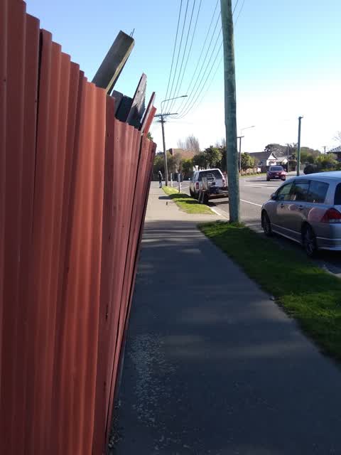 Roading/Streets, a report photo