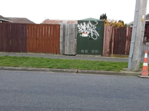 Graffiti, a report photo