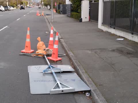 Roading/Streets, a report photo