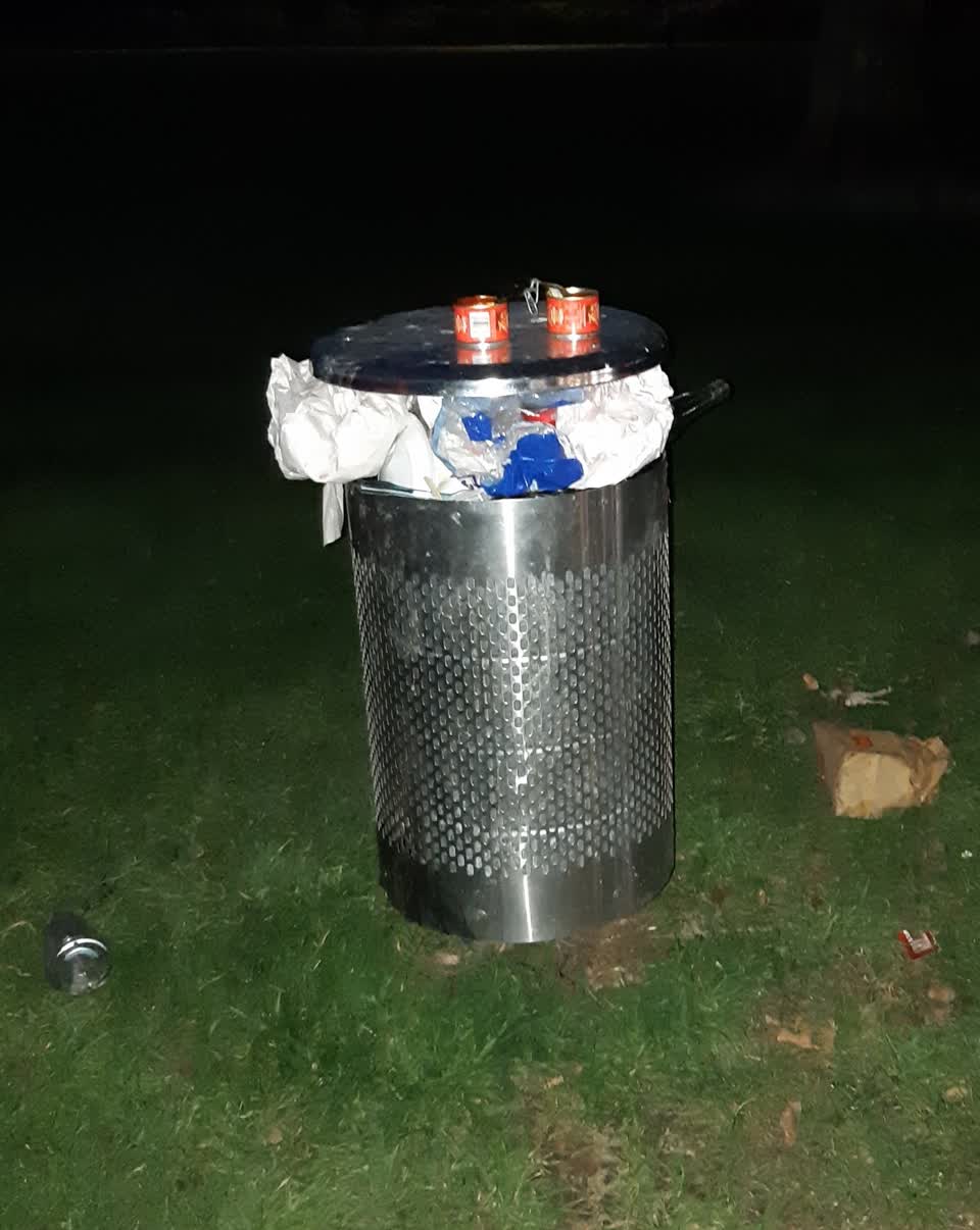 The photograph attached to this parks report