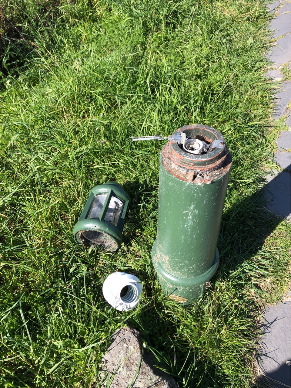 The photograph attached to this parks report