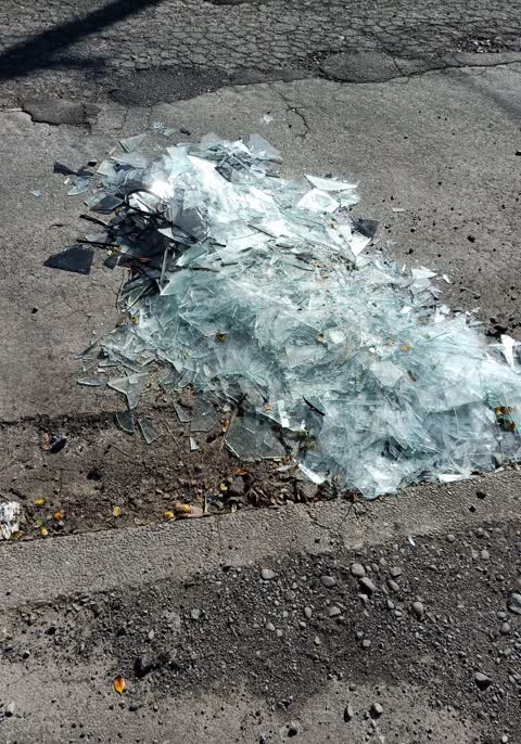 Rubbish/Recycling, a report photo