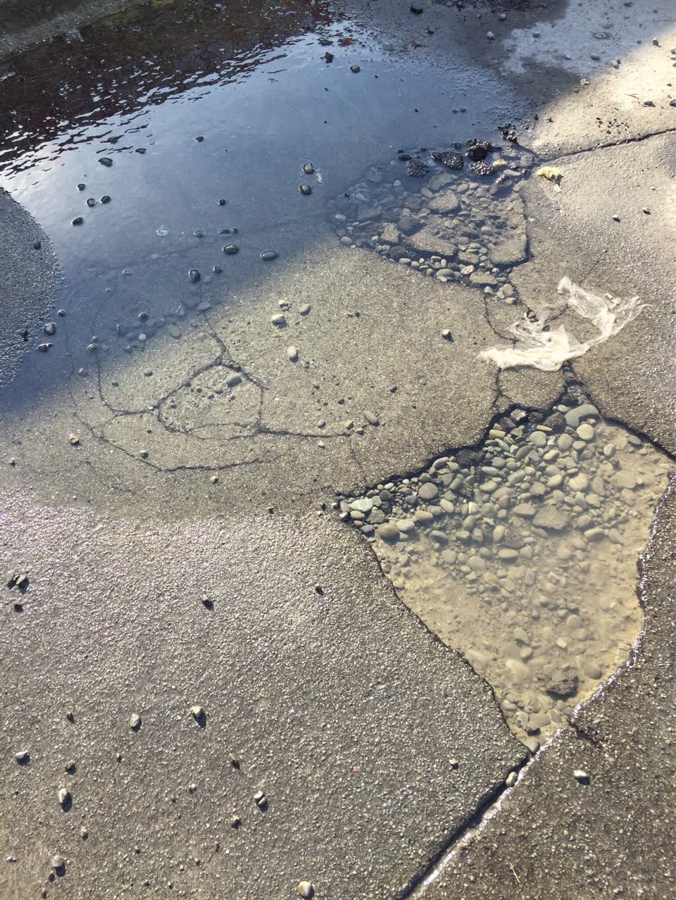 The photograph attached to this water supply report
