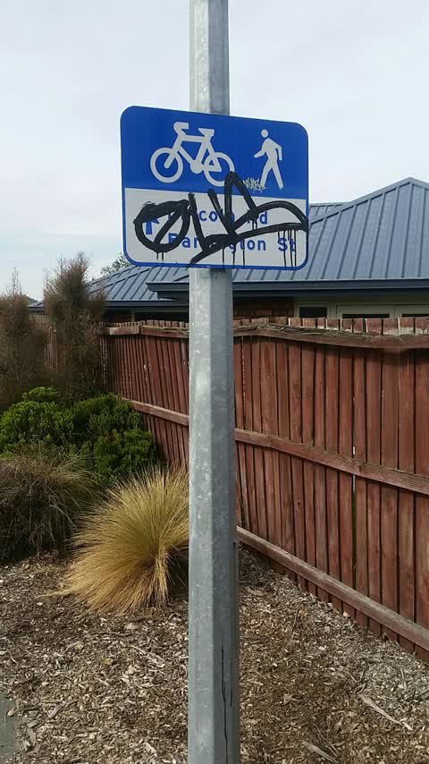 Graffiti — a report photo