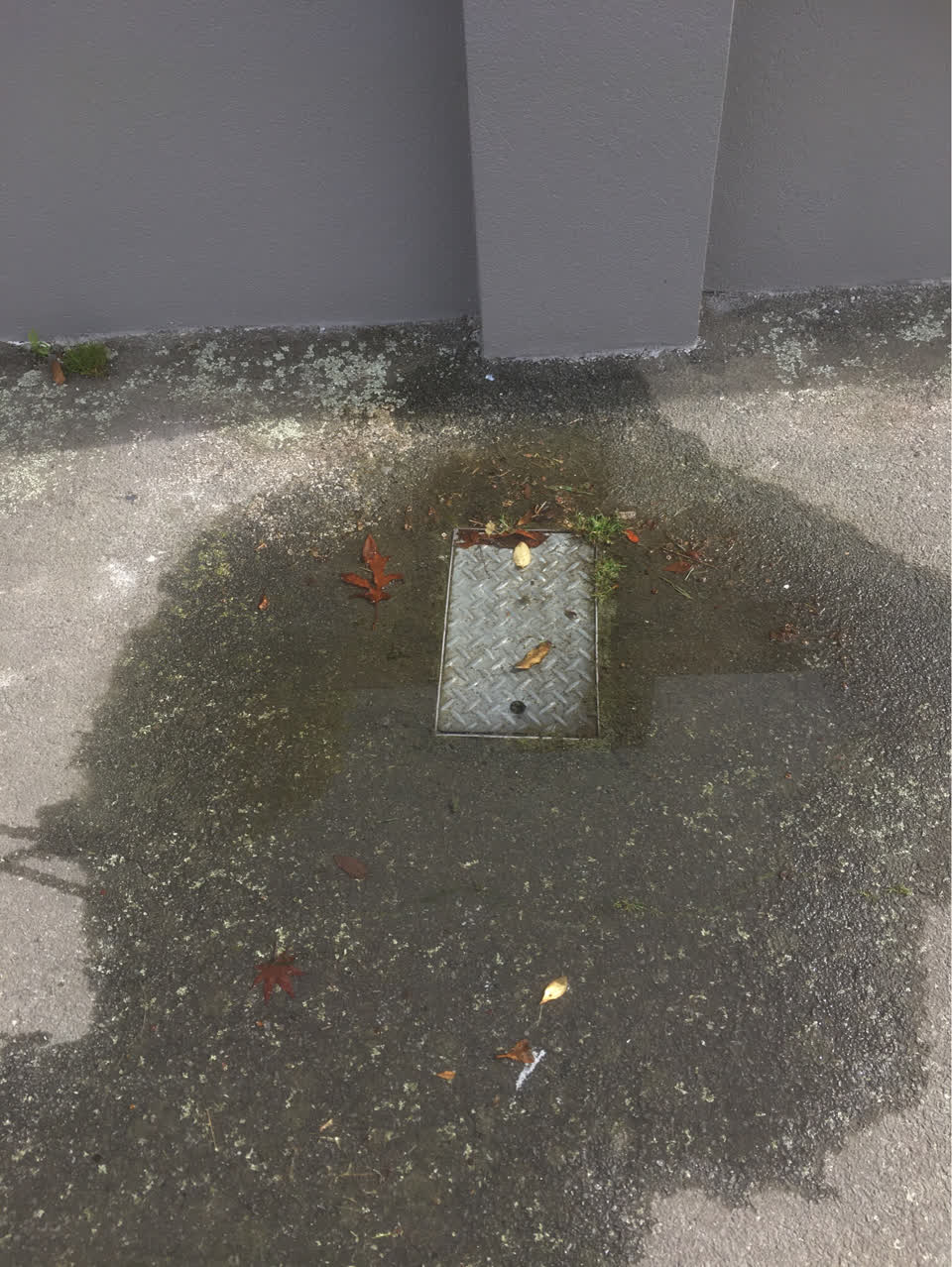 The photograph attached to this wastewater/stormwater report