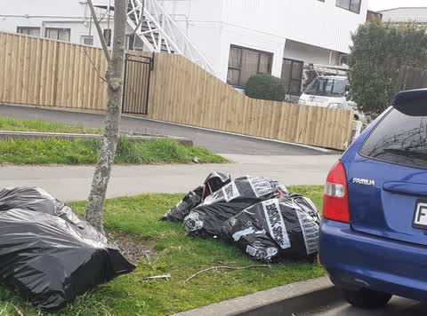 Rubbish/Recycling, a report photo