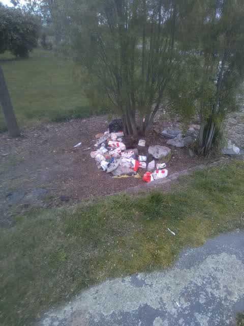Rubbish/Recycling, a report photo