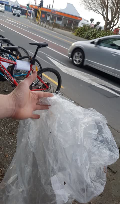 Rubbish/Recycling, a report photo