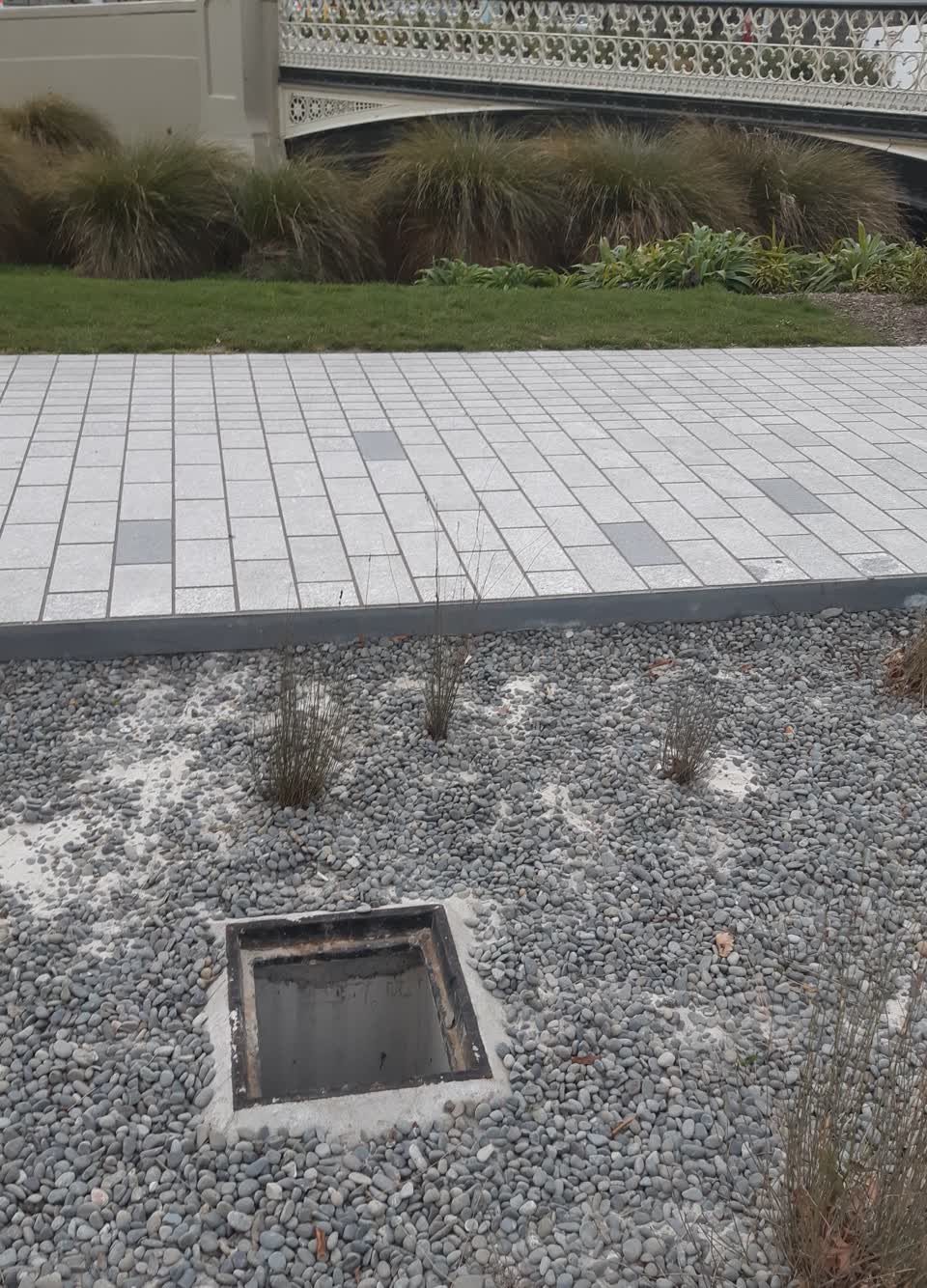 The photograph attached to this wastewater/stormwater report