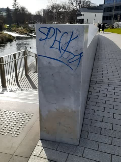 Graffiti, a report photo