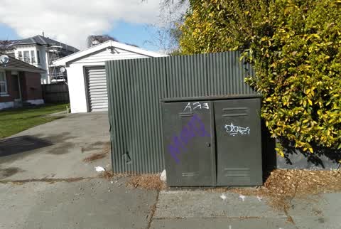 Graffiti, a report photo