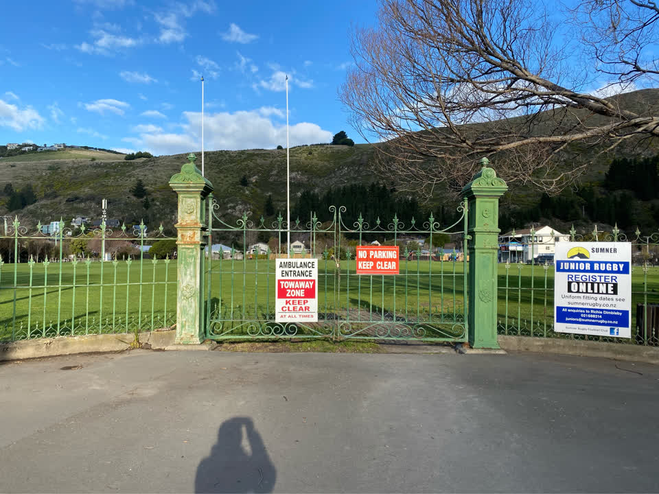 The photograph attached to this parks report