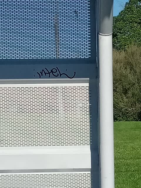 Graffiti, a report photo