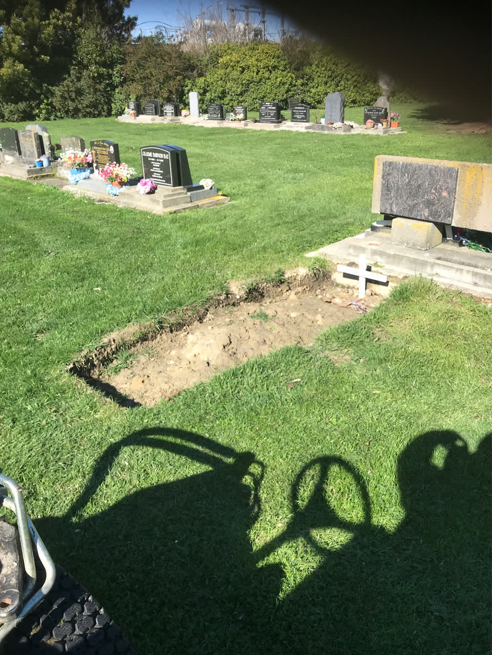 The photograph attached to this parks report