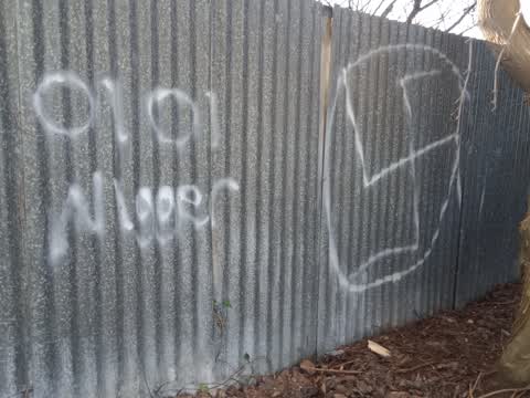 Graffiti, a report photo