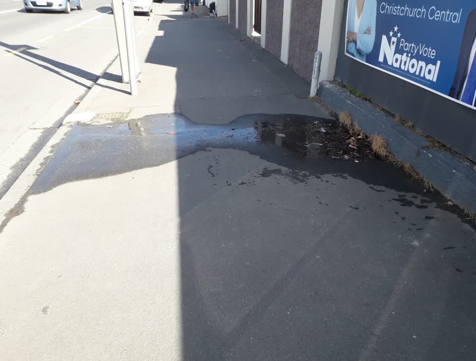 The photograph attached to this water supply report