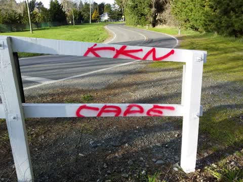 Graffiti, a report photo