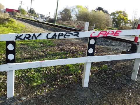 Graffiti, a report photo