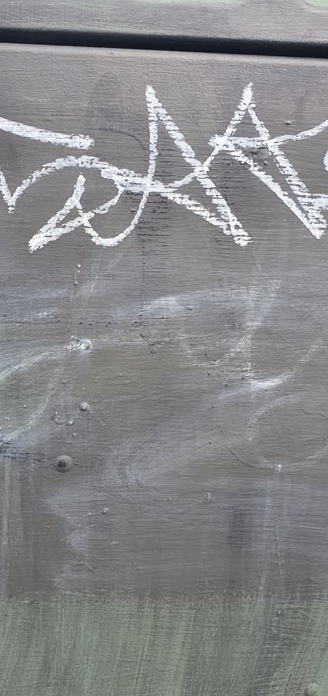 Graffiti, a report photo
