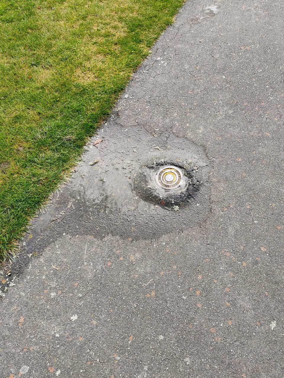 The photograph attached to this water supply report