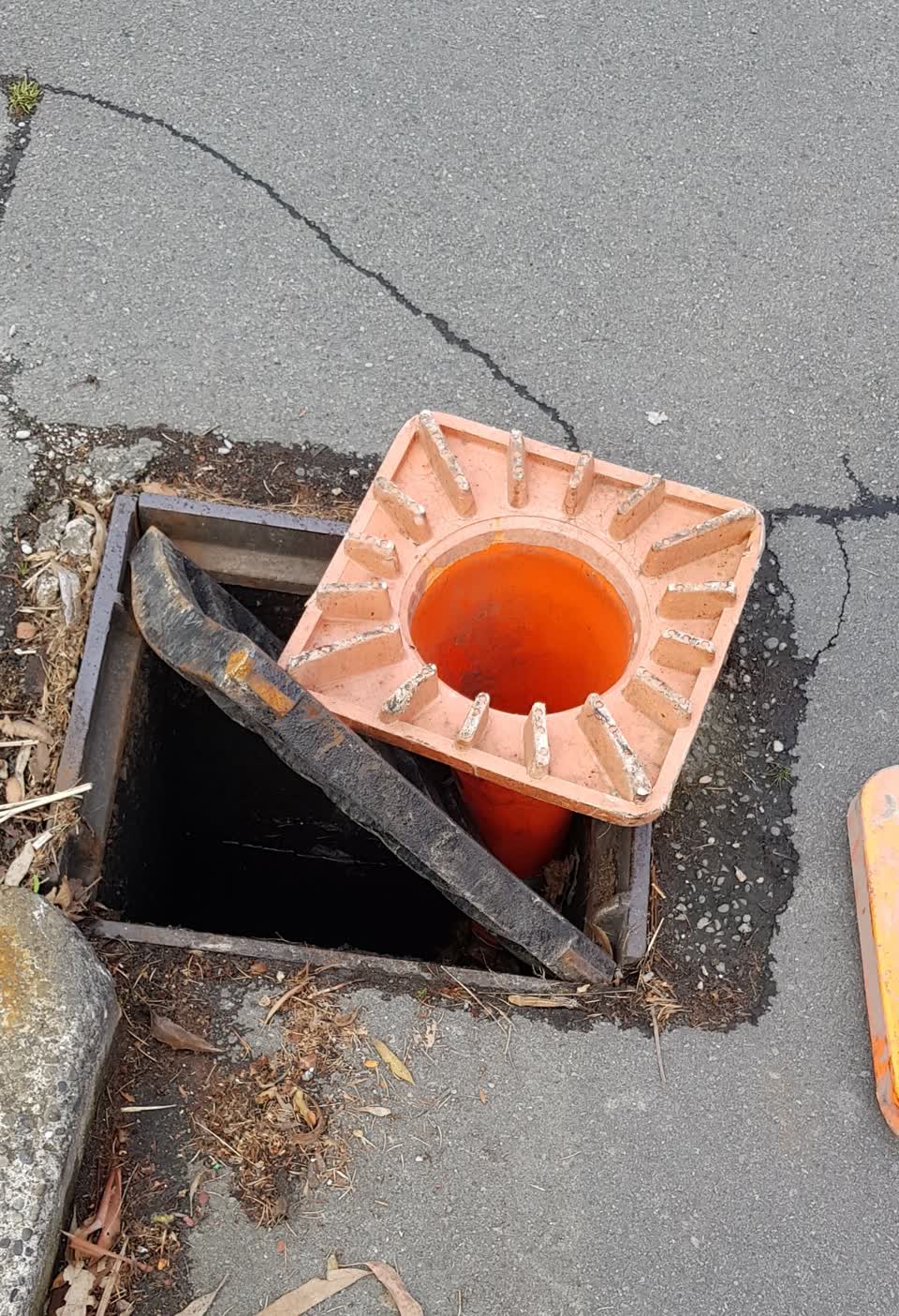 The photograph attached to this wastewater/stormwater report