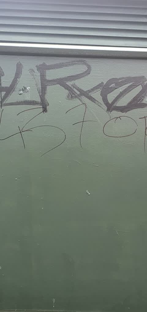 Graffiti, a report photo