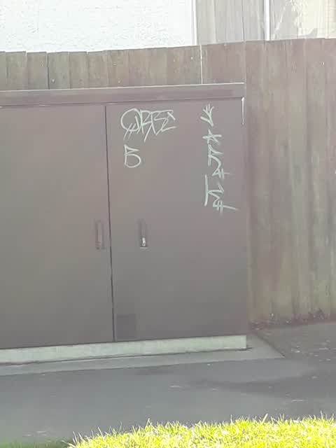Graffiti, a report photo