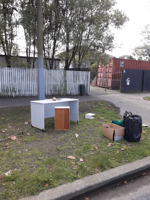 Rubbish/Recycling — a report photo