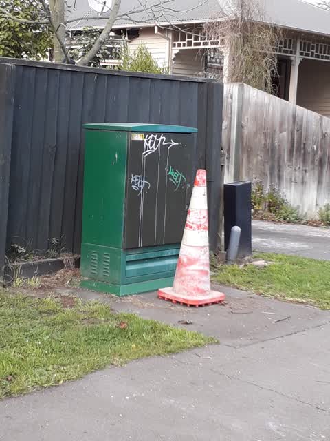 Graffiti, a report photo