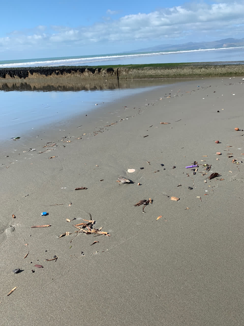 The photograph attached to this wastewater/stormwater report