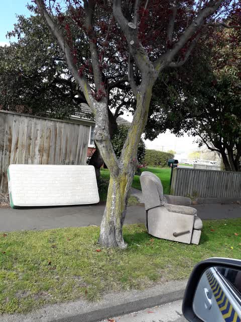 Rubbish/Recycling, a report photo