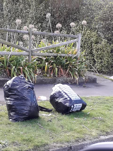 Rubbish/Recycling, a report photo
