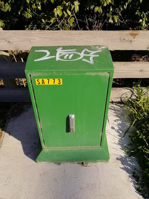 Graffiti, a report photo
