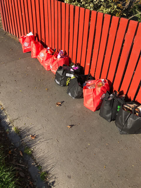 Rubbish/Recycling, a report photo