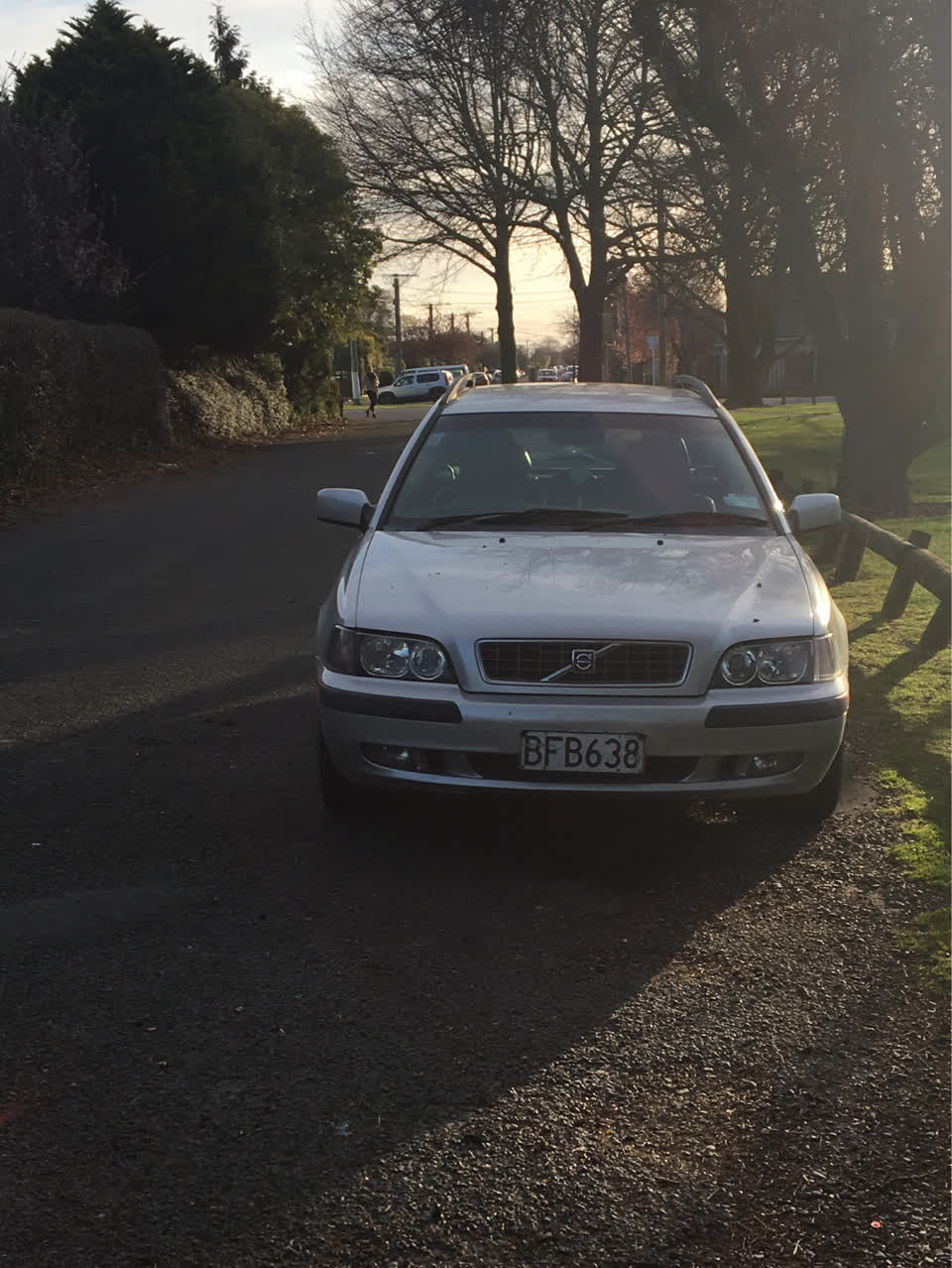The photograph attached to this parks report
