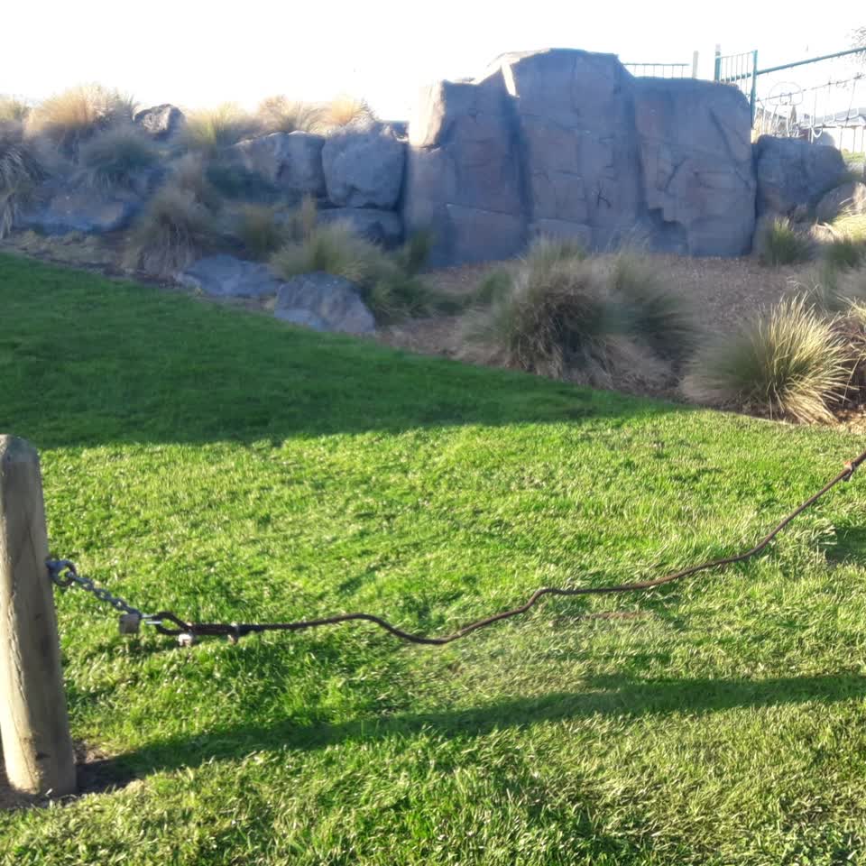 The photograph attached to this parks report