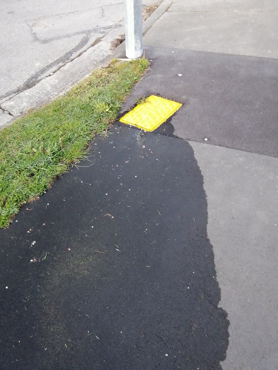The photograph attached to this water supply report