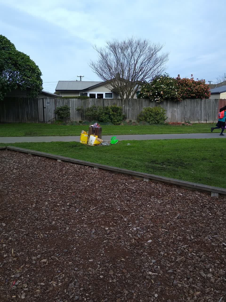 The photograph attached to this parks report